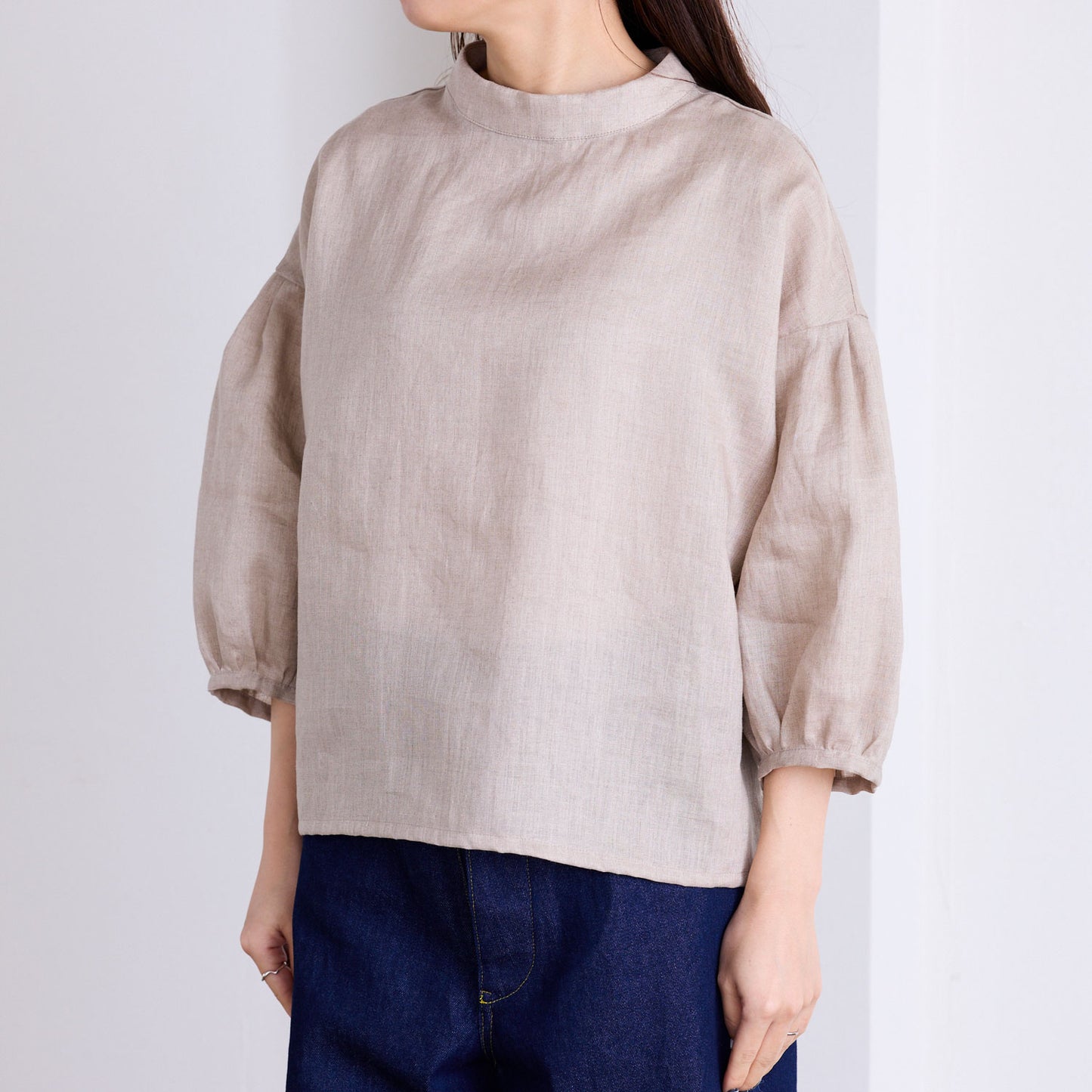 （無料サンプル）ベーシックリネン100％ 薄手無地 - cocca