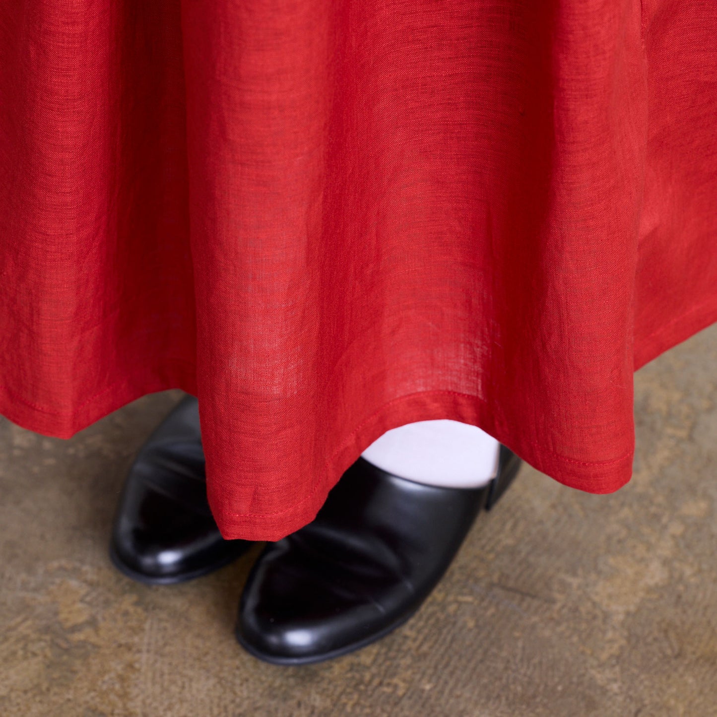 （無料サンプル）ベーシックリネン100％ 薄手無地 - cocca