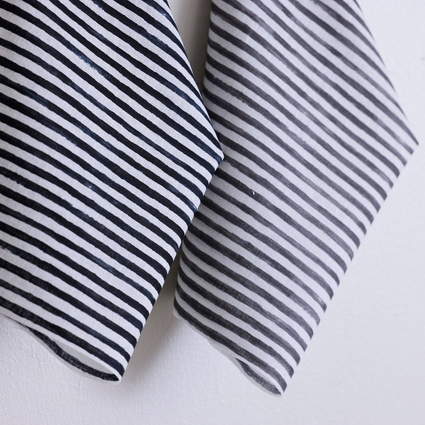 【coccaオリジナル】shima shima  ストライプ～綿麻シーチング～ - cocca