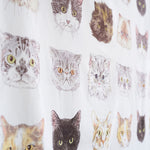 【予約販売】365 CAT ART ～CAT FACE～ 綿100%シーチング EKX-1700-2A