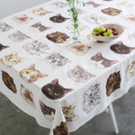 【予約販売】365 CAT ART ～CAT FACE～ 綿100%シーチング EKX-1700-2A