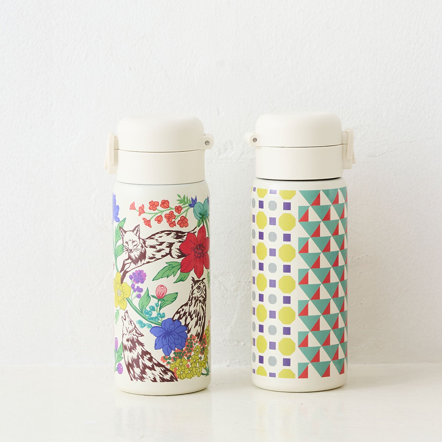 ★K★さん専用♥echino ボトルケース&北欧風 ディッシュクロス2枚付き cocca(コッカ) ｜生地通販｜echino/エチノ -Tumbler- ワンプッシュ