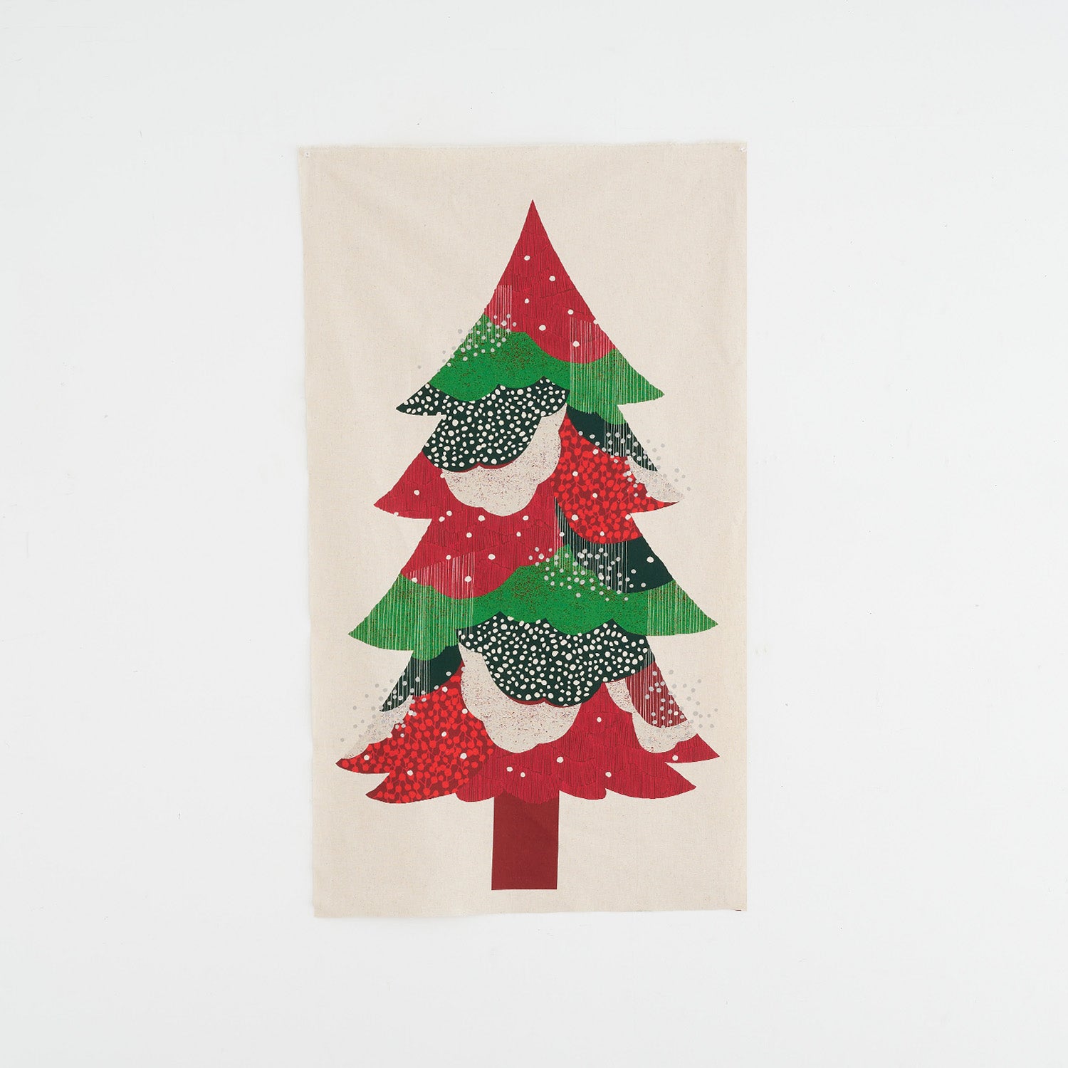echino/エチノ 2025～christmas tree～綿麻キャンバス パネル生地