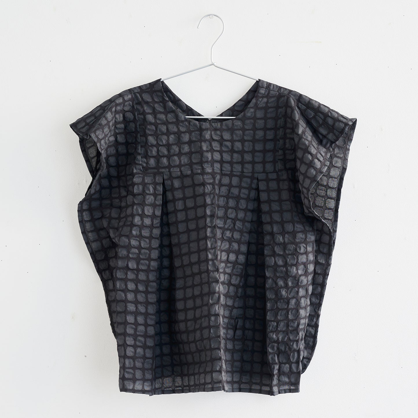 デザインワッフル無地 ～塩縮加工～ 綿100％