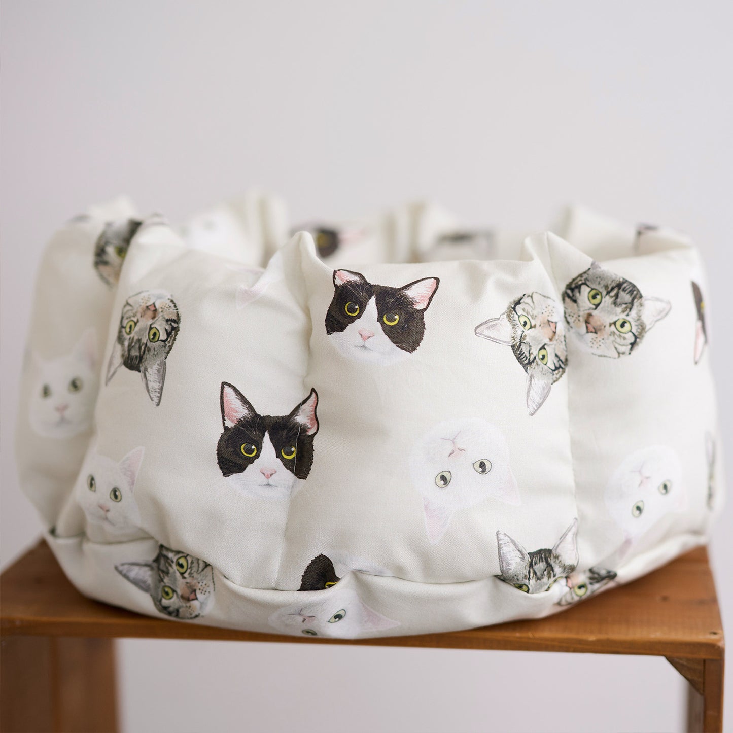 【直営店限定・予約販売】Coony/クーニー Three cats ～綿100%シーチング～