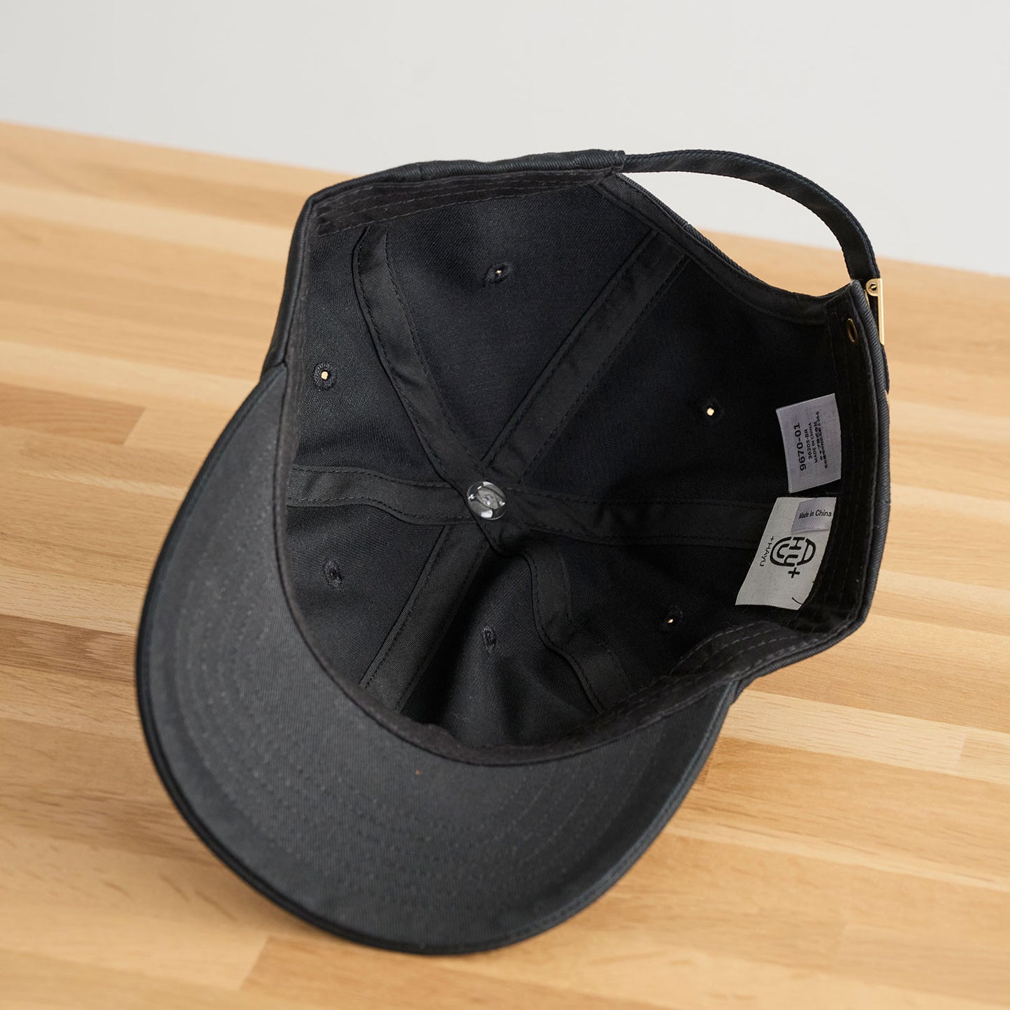 【＋HAyU】刺繍ワッペンツイルキャップ