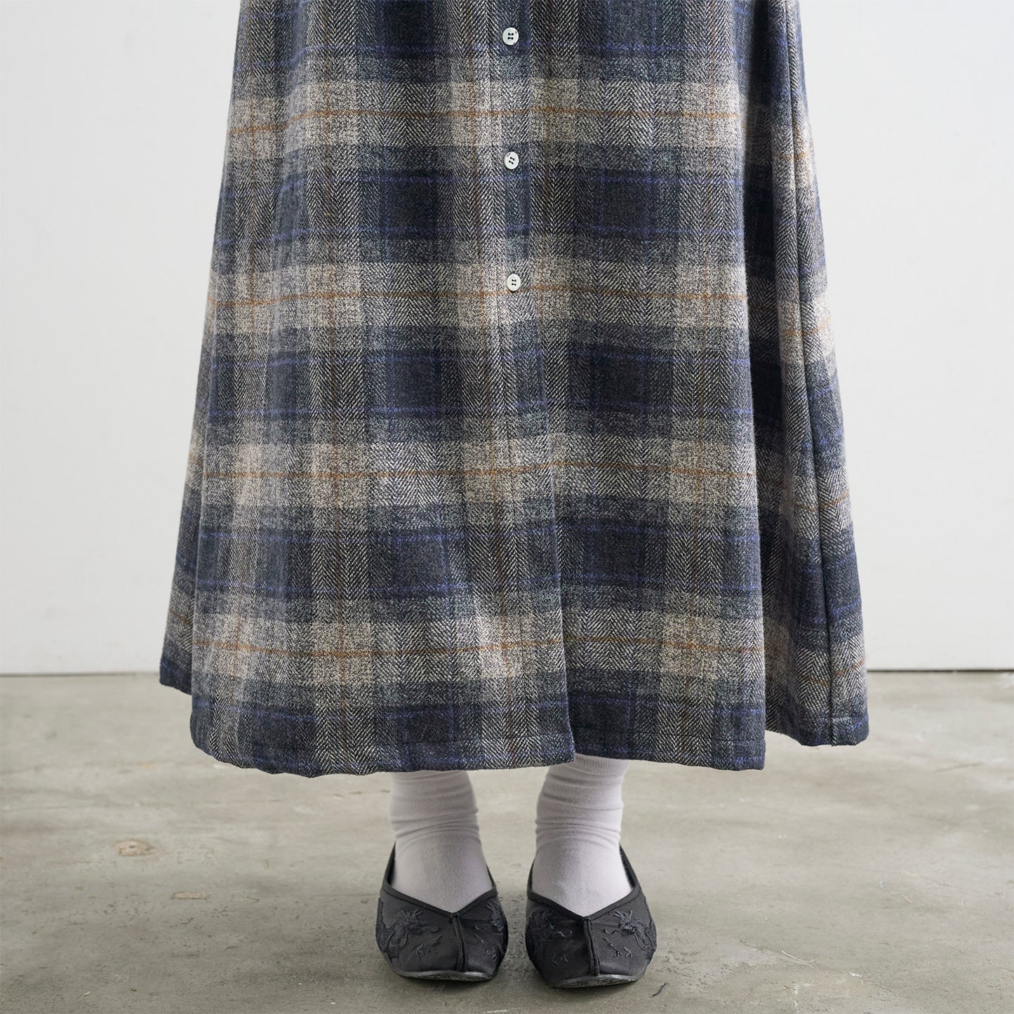 へリンボンタータンチェック ～綿100％～