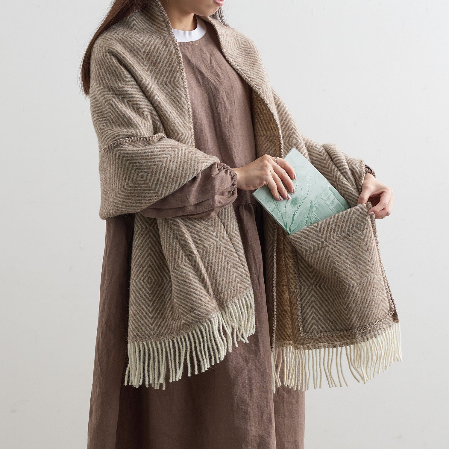 cocca(コッカ) ｜生地通販｜ラプアンカンクリ MARIAポケットショール