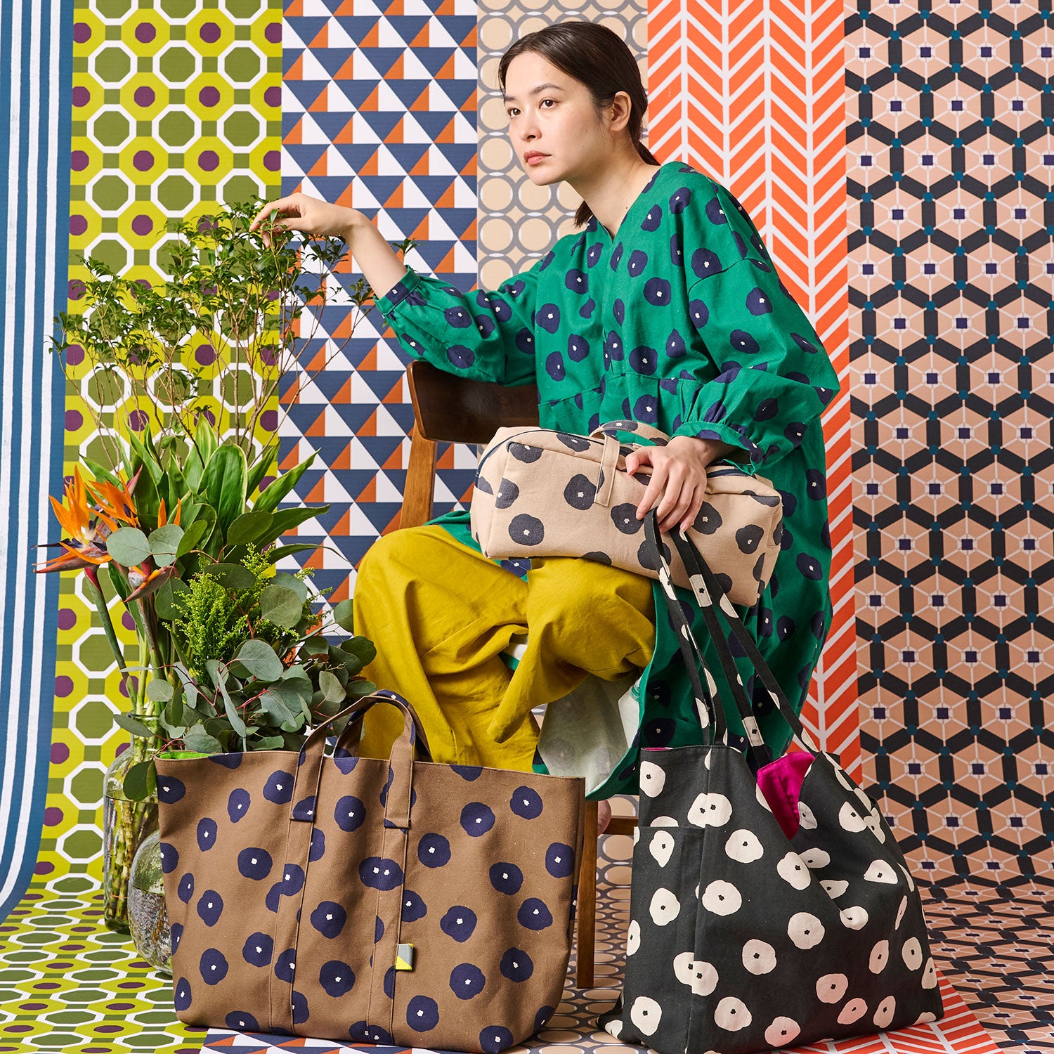 【予約販売】echino/エチノ 2026 ～fluff～ 綿麻キャンバス - cocca