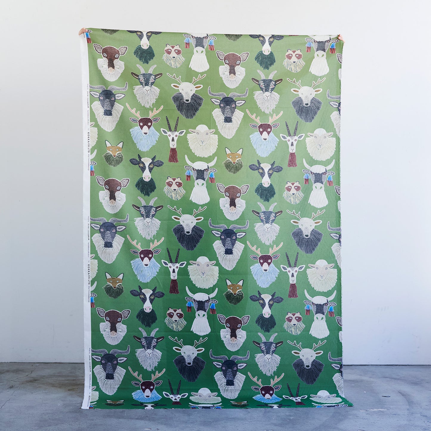 【予約販売】Kari Ishikawa ～totems～ 綿100%シーチング - cocca