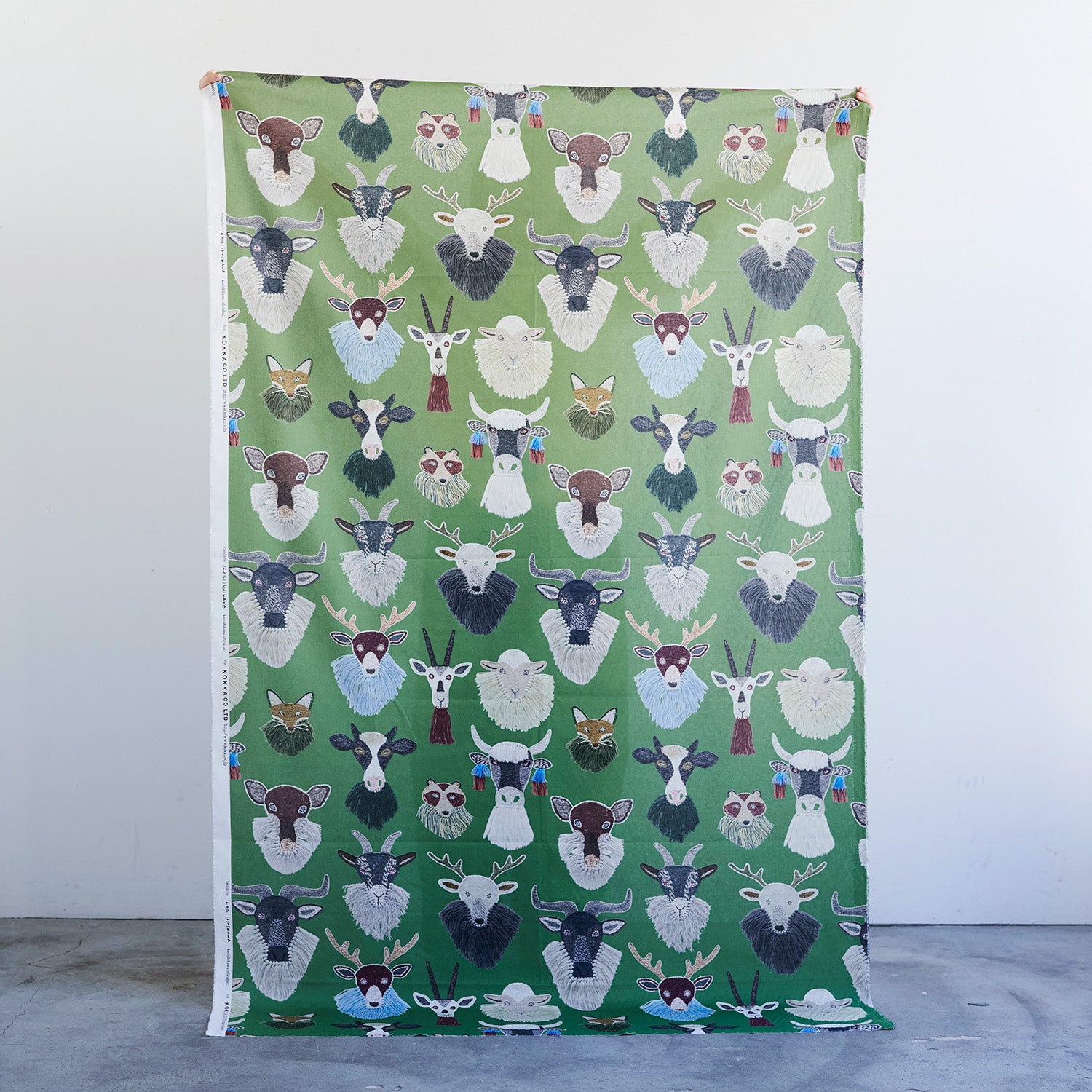 【予約販売】Kari Ishikawa ～totems～ 綿100%シーチング - cocca