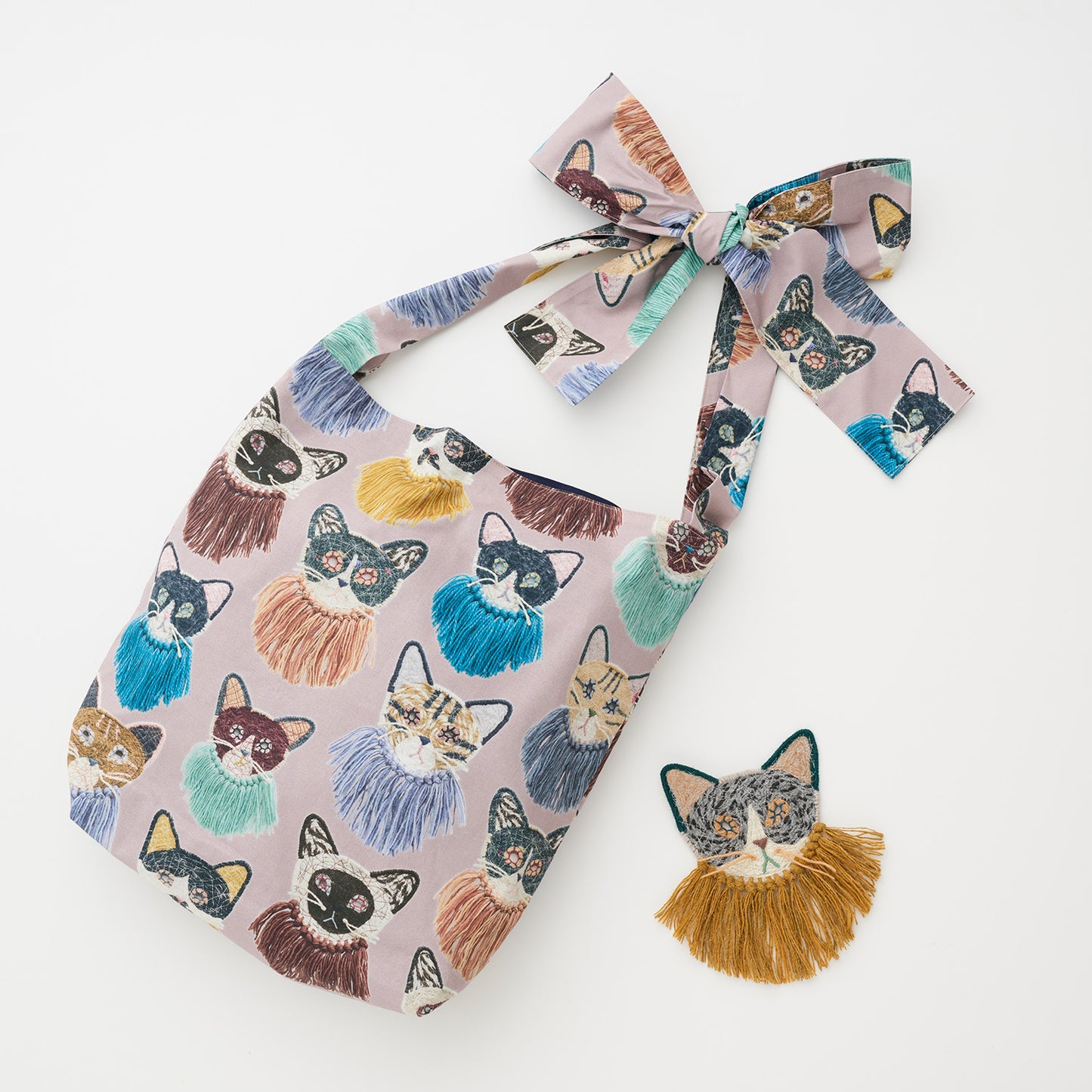 【予約販売】Kari Ishikawa ～we are cats 綿100%シーチング - cocca