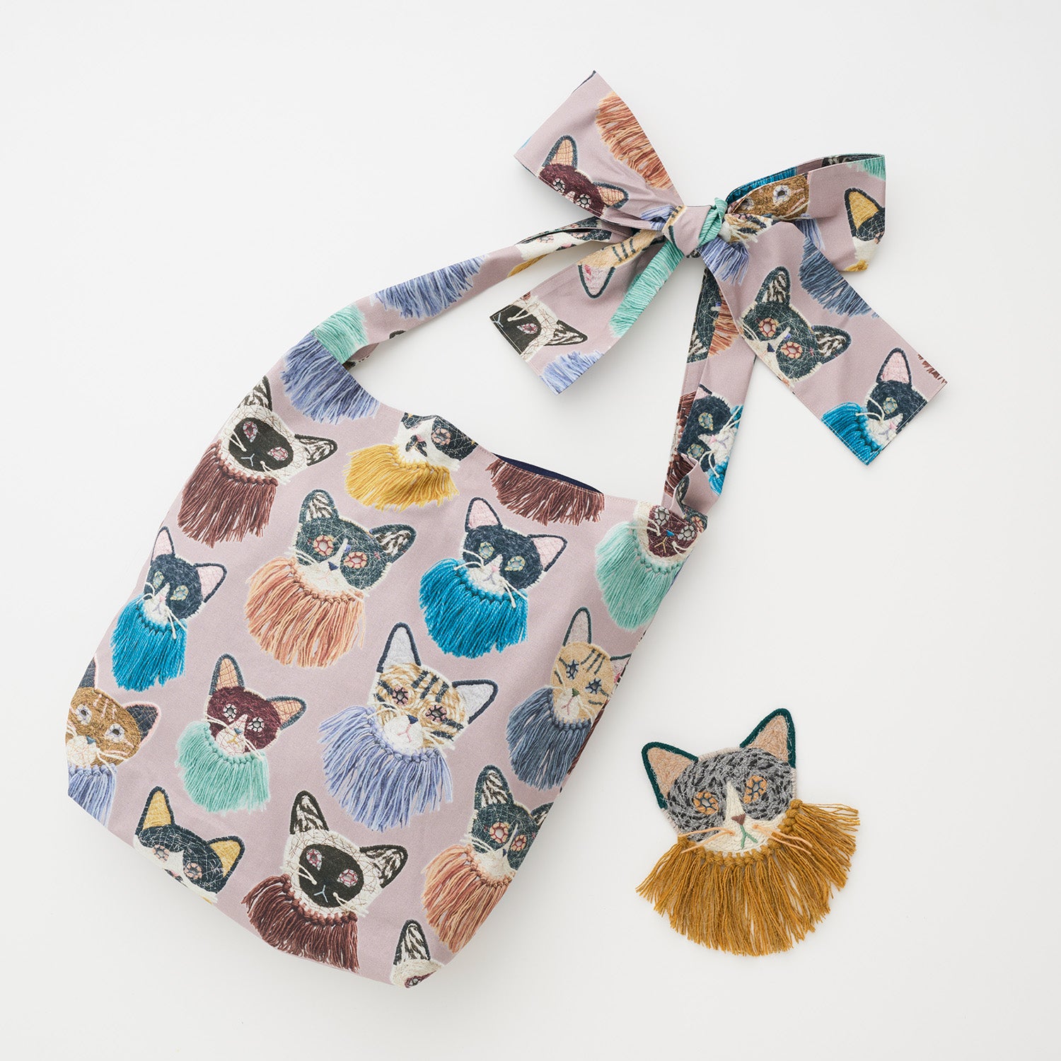 【予約販売】Kari Ishikawa ～we are cats 綿100%シーチング - cocca