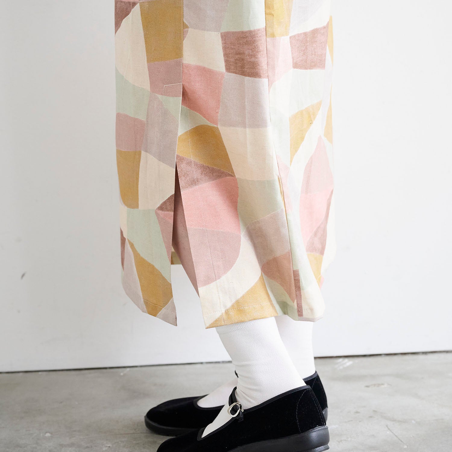 Gather by bookhou ～Shapes～ 綿麻シーチング - cocca