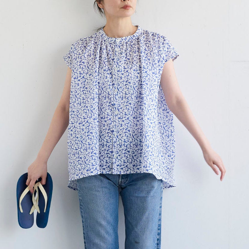 white kerria -MUDDY WORKS by tomotake- 綿100％Wガーゼ - cocca