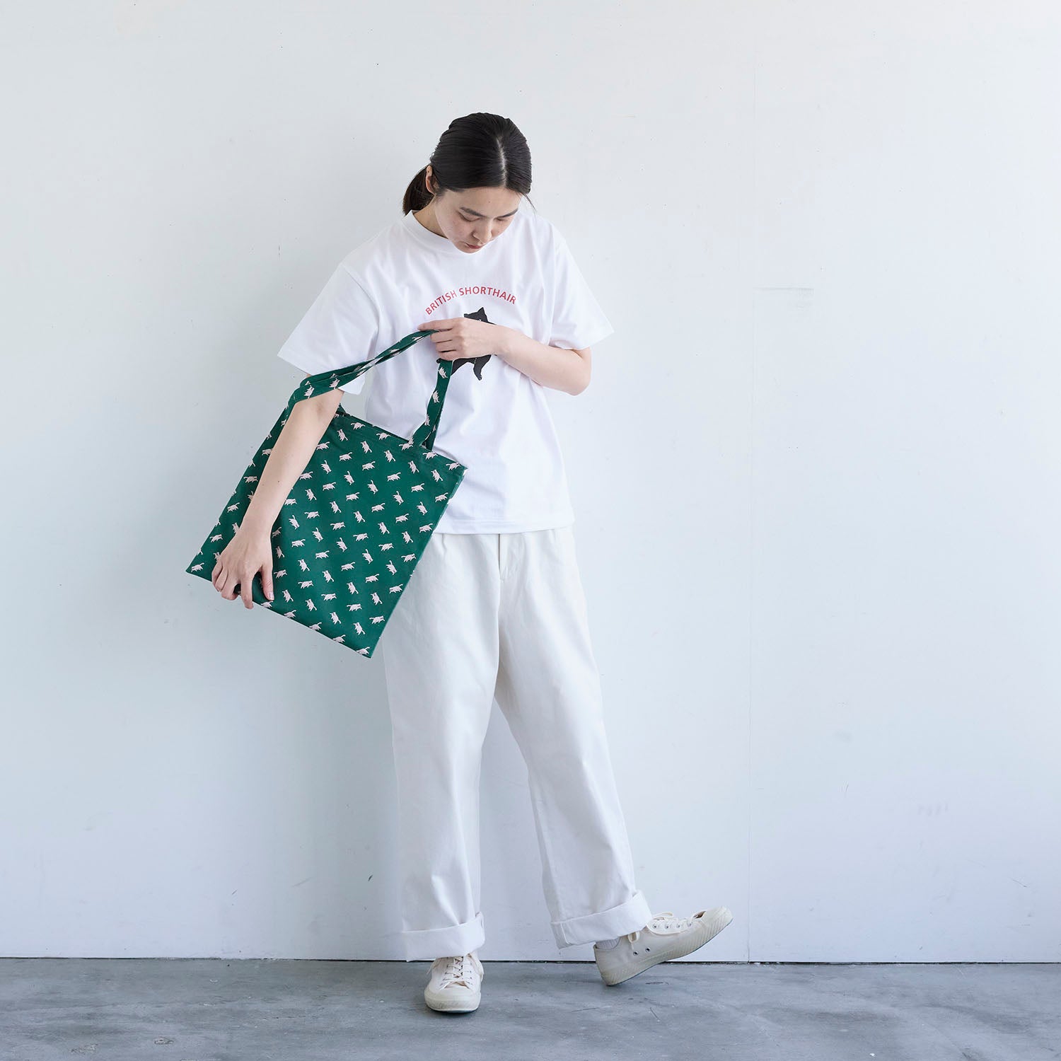 cat -MUDDY WORKS by tomotake- オーガニックコットン100%  オックス - cocca
