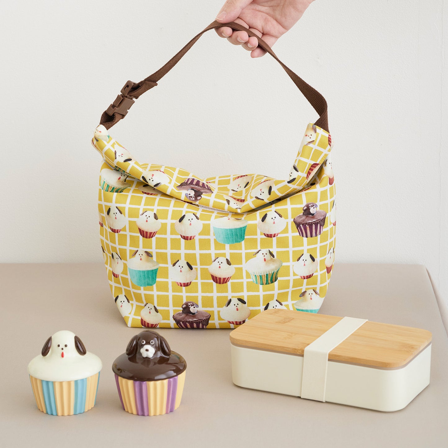 【予約販売】Maison terrier ～cupcake dogs～ 綿100%シーチング - cocca