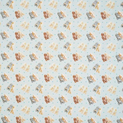 【予約販売】Maison terrier ～meringue dogs～ 綿100%シーチング - cocca
