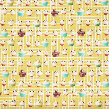 【予約販売】Maison terrier ～cupcake dogs～ 綿100%シーチング - cocca