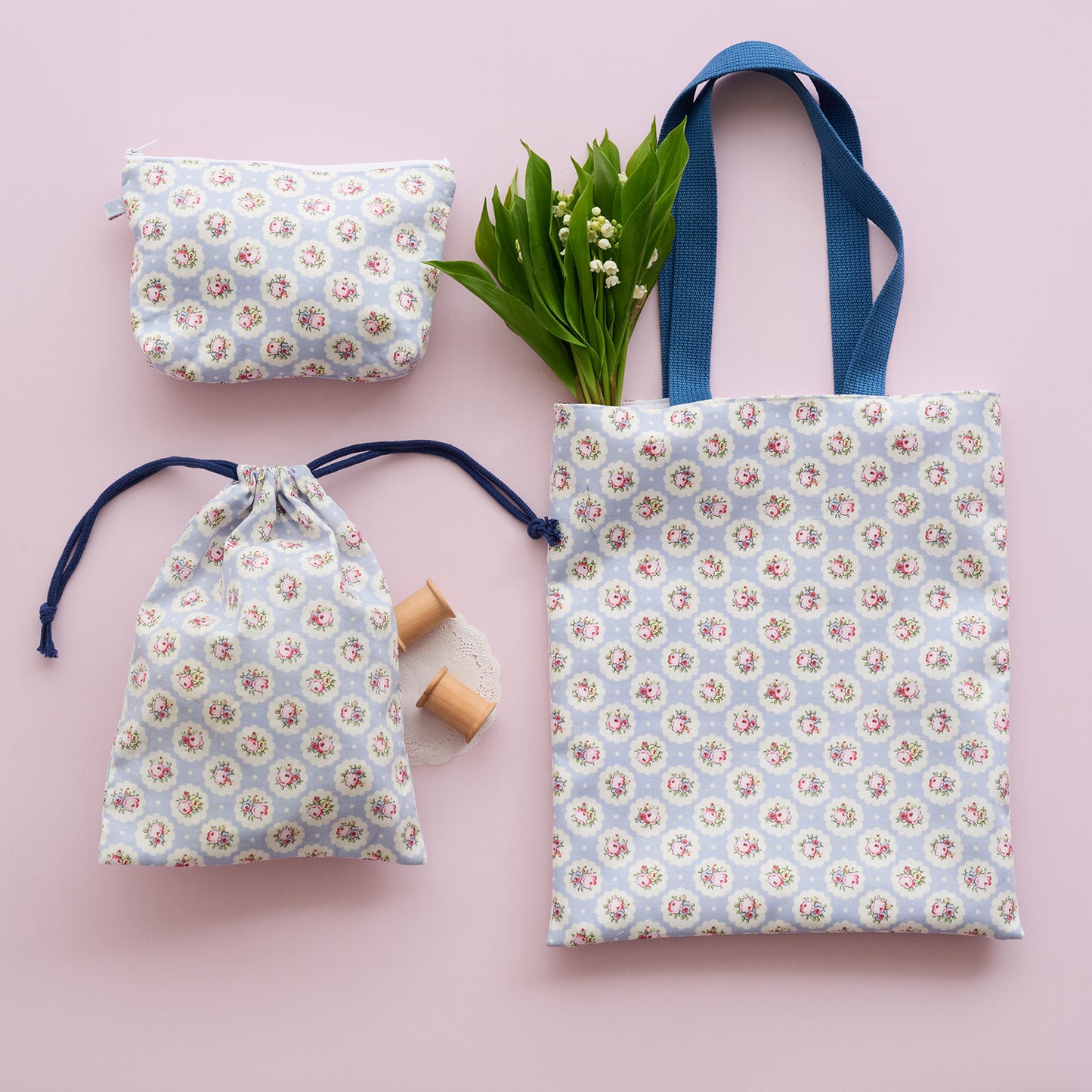 Cath Kidston / キャス キッドソン Scallop Rose ～綿100％oシーチング～ - cocca