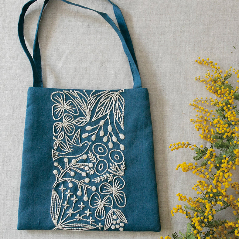 【キット】マカベアリス 小鳥と草花の小さなバッグ