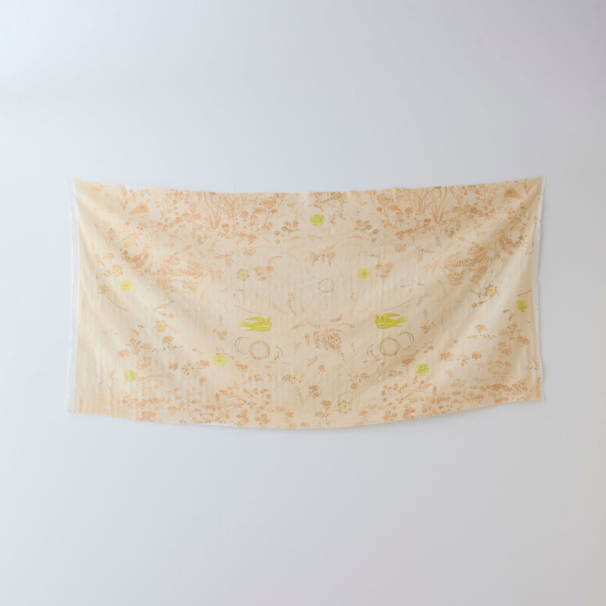 【予約販売】［nani IRO 2027］shanti 綿100% オーガニックWガーゼ