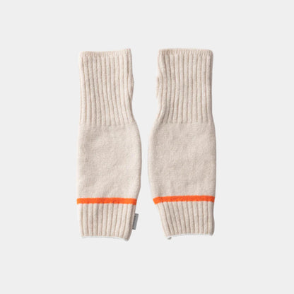 TRICOTÉ -LINE RIB ARM WARMERS- ラインリブアームウォーマー