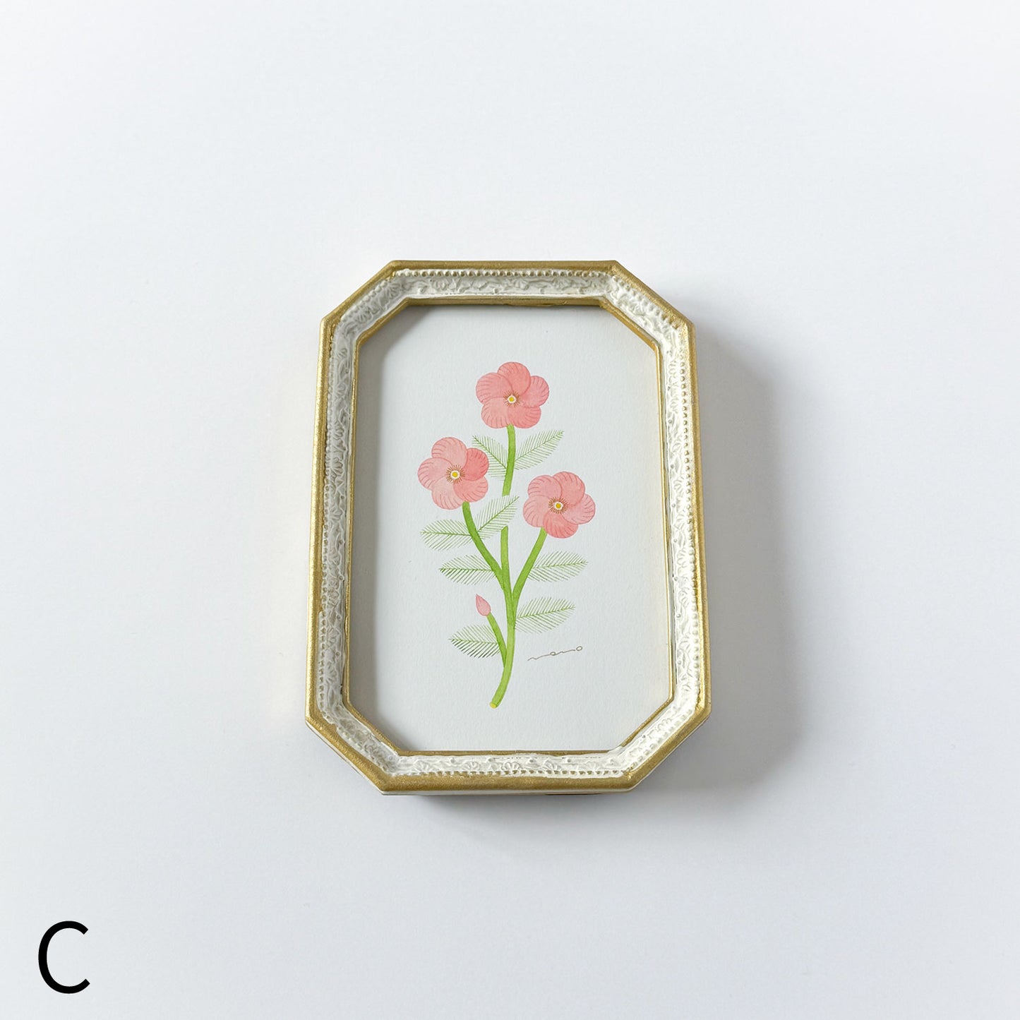 totoganashi 額入り原画 flower