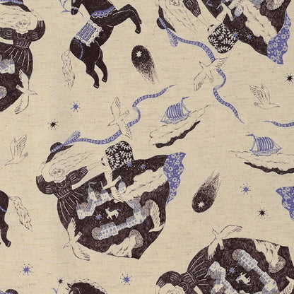 Sanae Sugimoto "Vacation" 綿麻シーチング