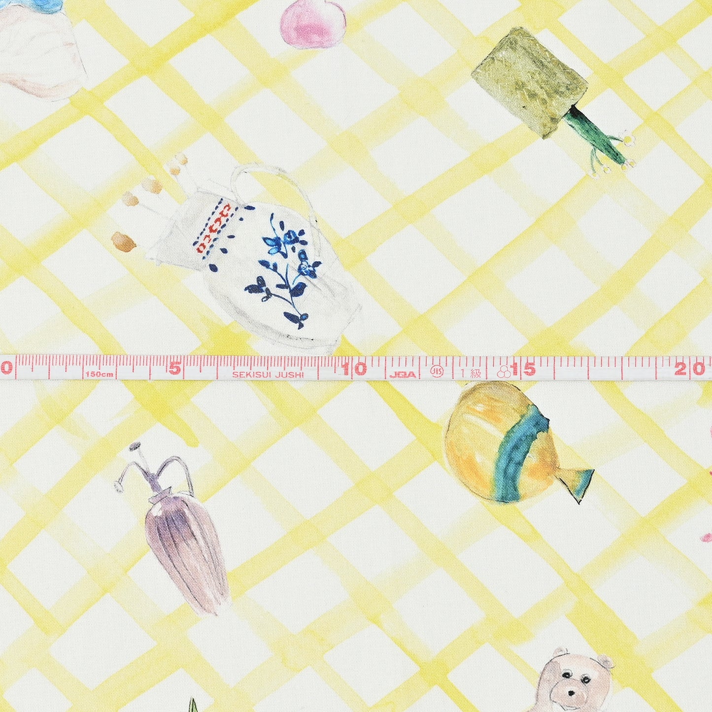 Paper message/ペーパーメッセージ ～花瓶とテーブルクロス～ 綿100%シーチング