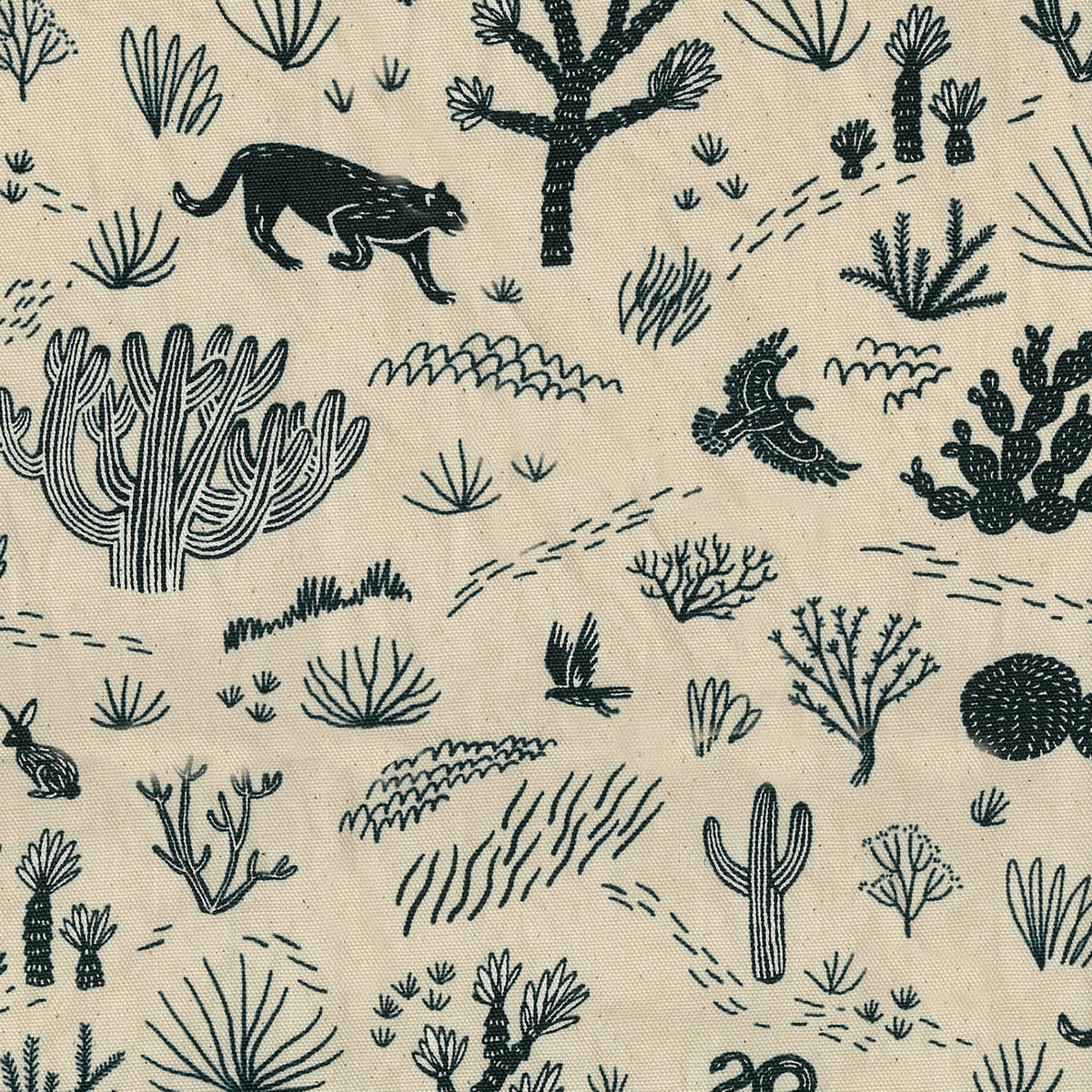 【予約販売】Amelie manchini Terra collection ～Joshua_tree～ 綿麻キャンバス - cocca
