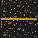 (無料サンプル)echino/エチノ 2023～Leopard～ 綿麻シーチング 刺繍 EKX-98020-22A(Sample)
