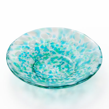 津軽びいどろ 色色豆豆 直径10cm
