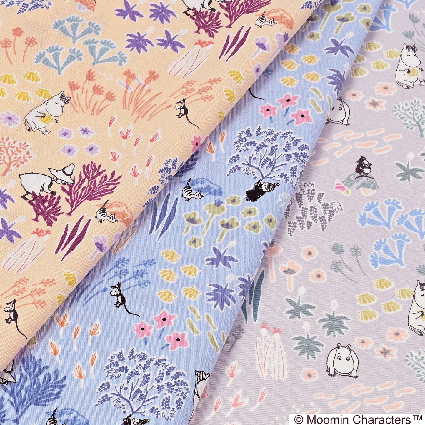 (無料サンプル)MOOMIN ムーミン ～浅瀬のたからもの～ TCポプリン