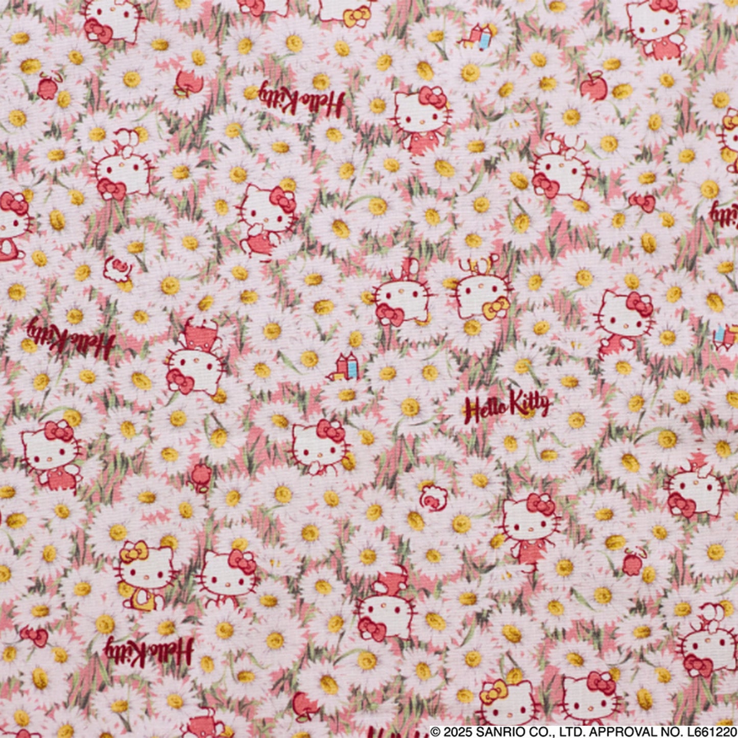 サンリオキャラクターズ×Flownny ～ハローキティ～  綿100％シーチング