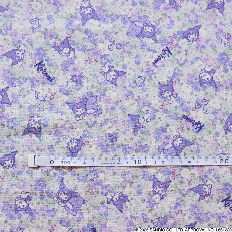 サンリオキャラクターズ×Flownny ～クロミ～  綿100％シーチング