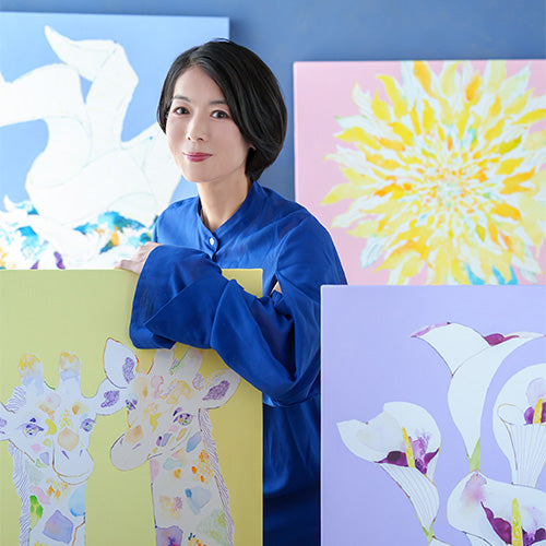 Hiroe × cocca collaboration textile
