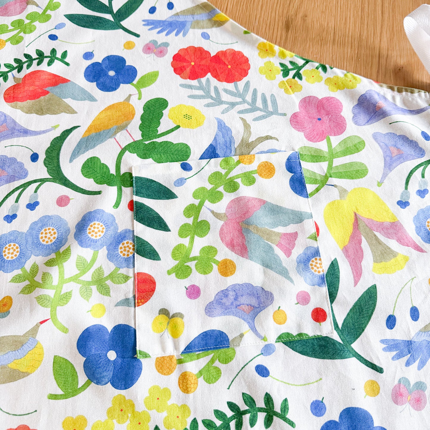 【予約生地限定お仕立て】エプロン ※生地代別