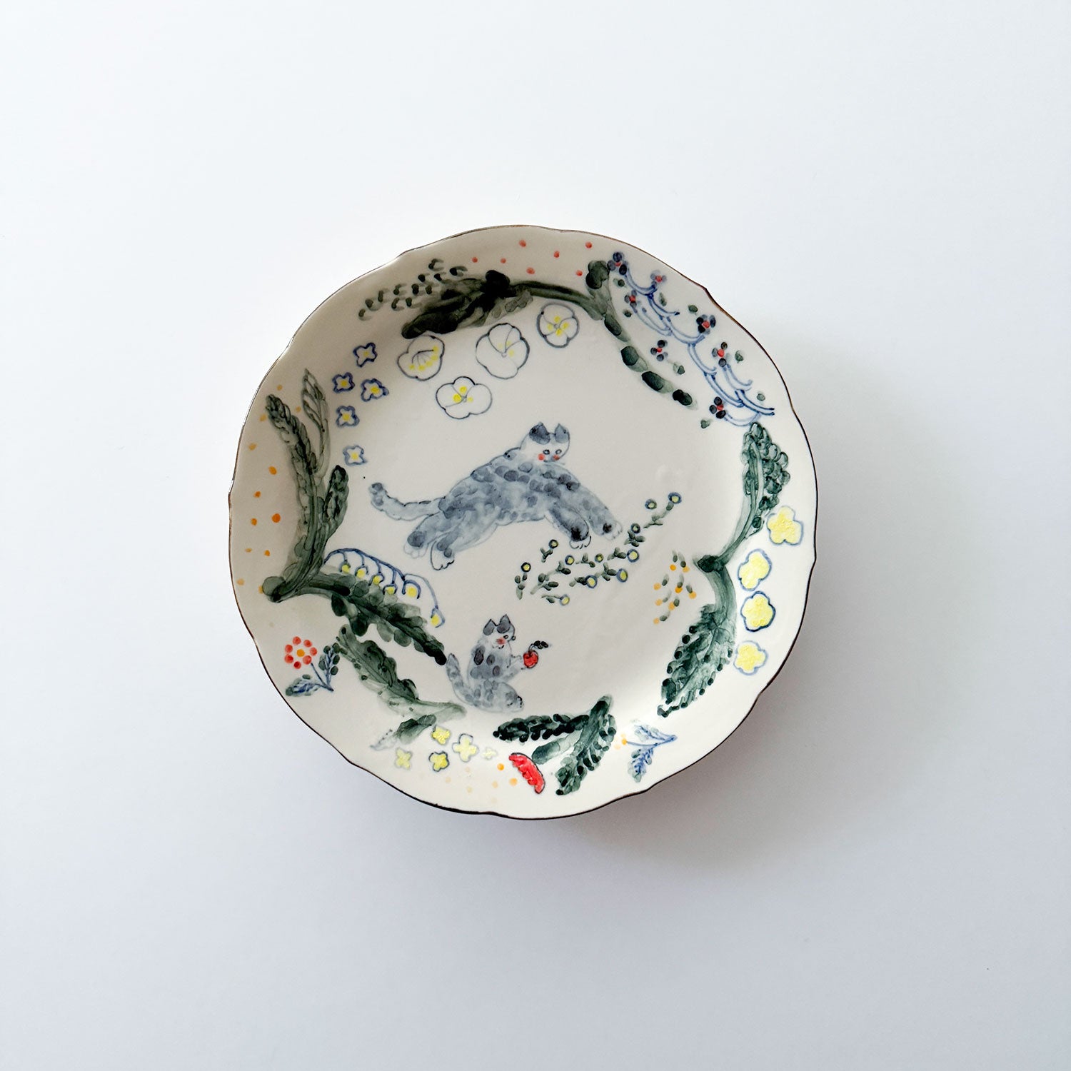 mizacosha/ミシャコシャプラス 16cmフリルプレート 磁器 – cocca