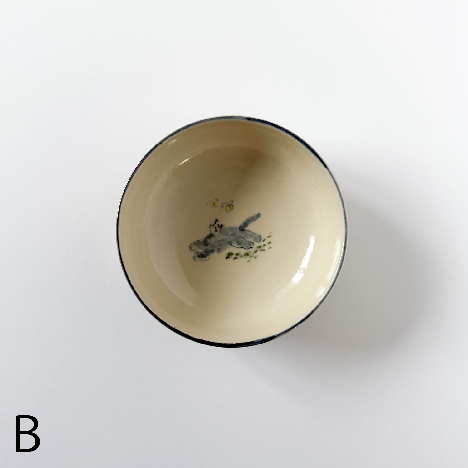 作家　陶芸作家　ミシャコシャ　mizacosha 半磁器プレート　猫　完売品 mizacosha/ミシャコシャプラス 丸小鉢 磁器 – cocca
