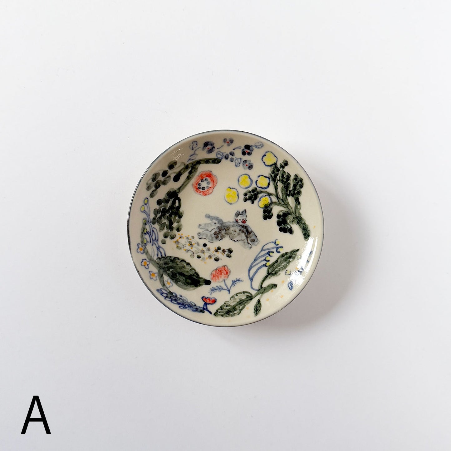 mizacosha/ミシャコシャプラス 10cmプレート 磁器 - cocca