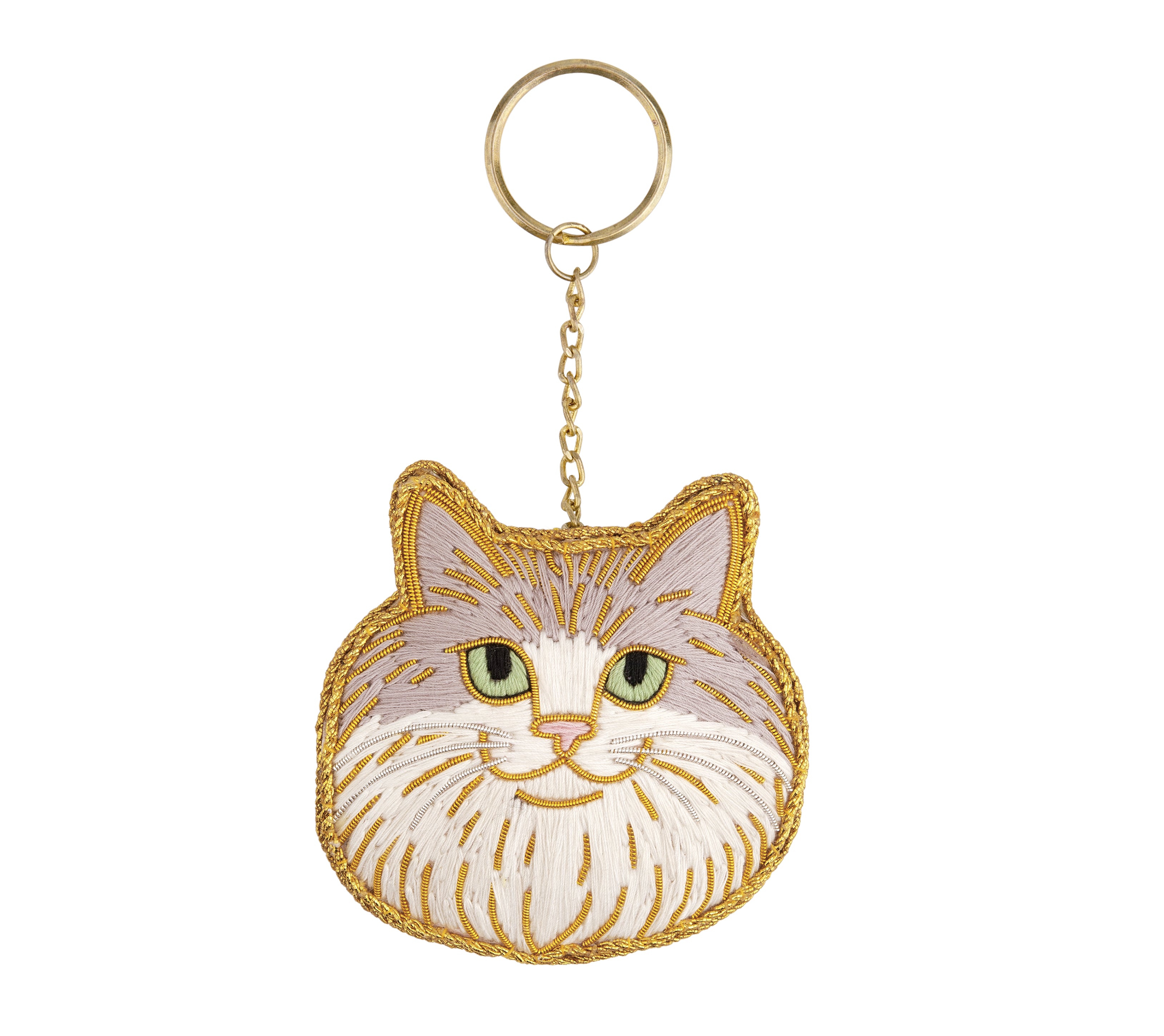 cocca(コッカ) ｜生地通販｜ニャトリエ 刺繍キーホルダー