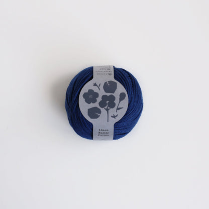 DARUMA 毛糸 リネンラミーコットン並太 ～綿麻混～