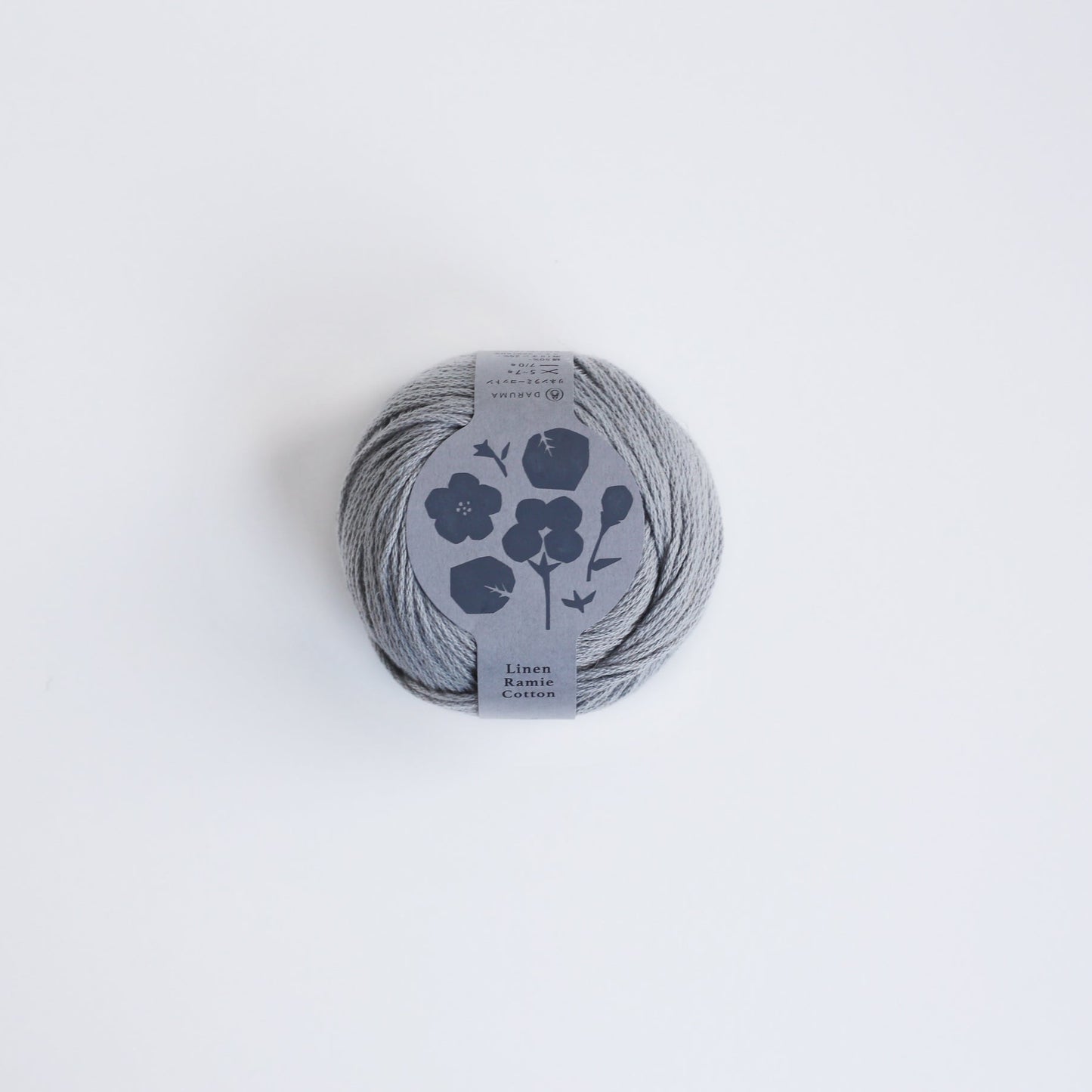 DARUMA 毛糸 リネンラミーコットン並太 ～綿麻混～