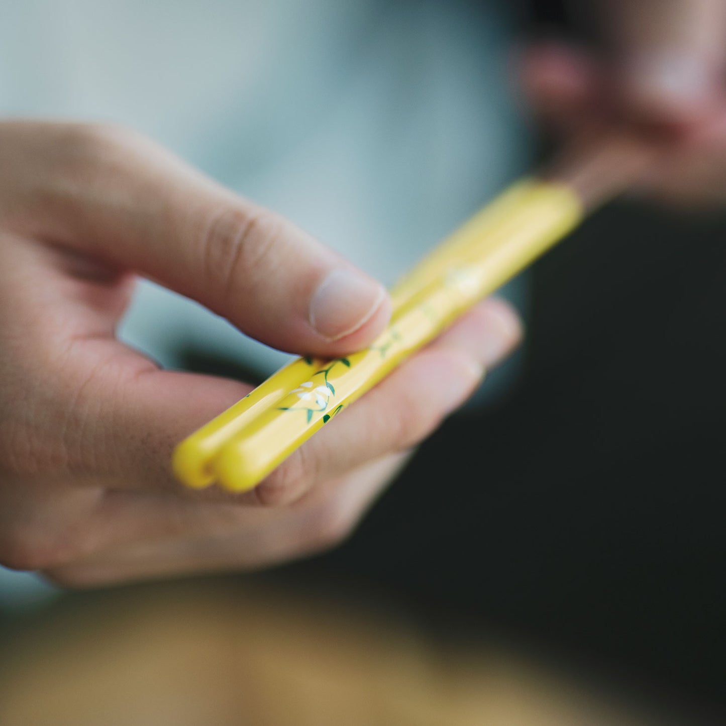 HAJIME 浮き絵 凛花 若狭塗箸