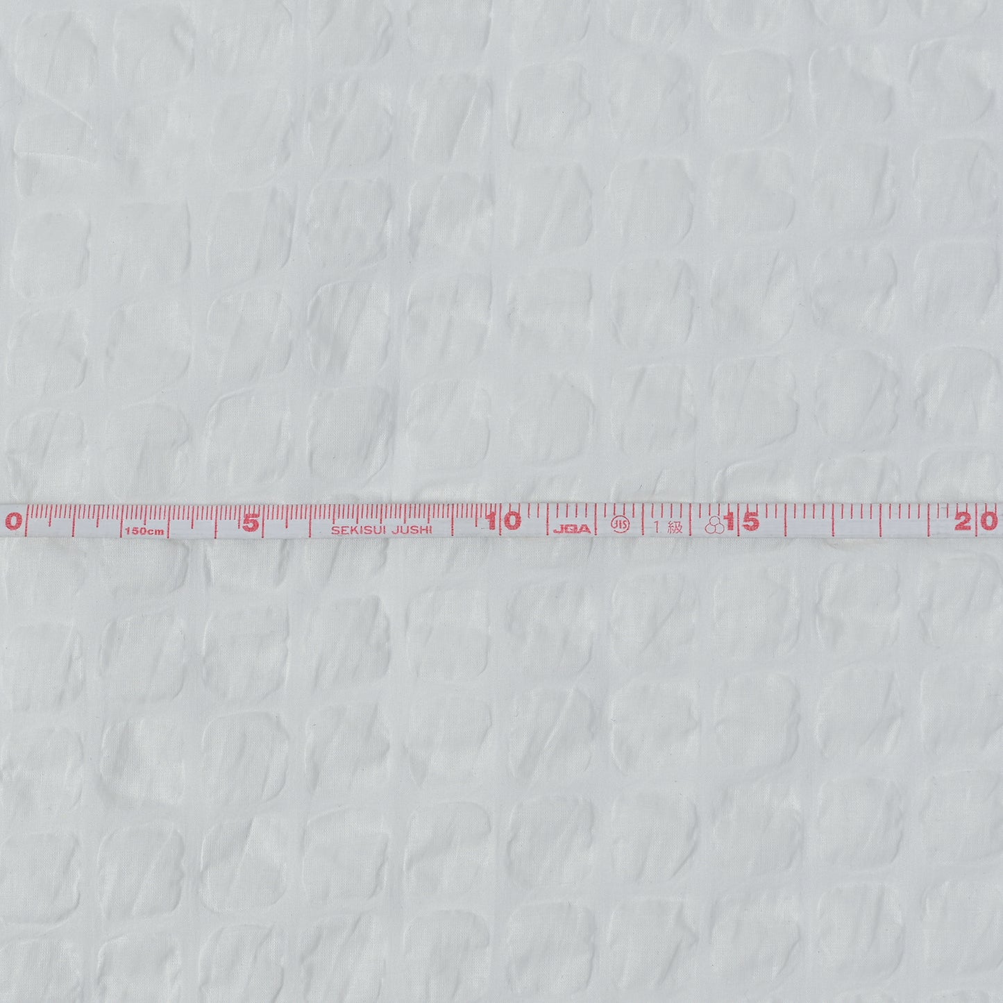 デザインワッフル無地 ～塩縮加工～ 綿100％