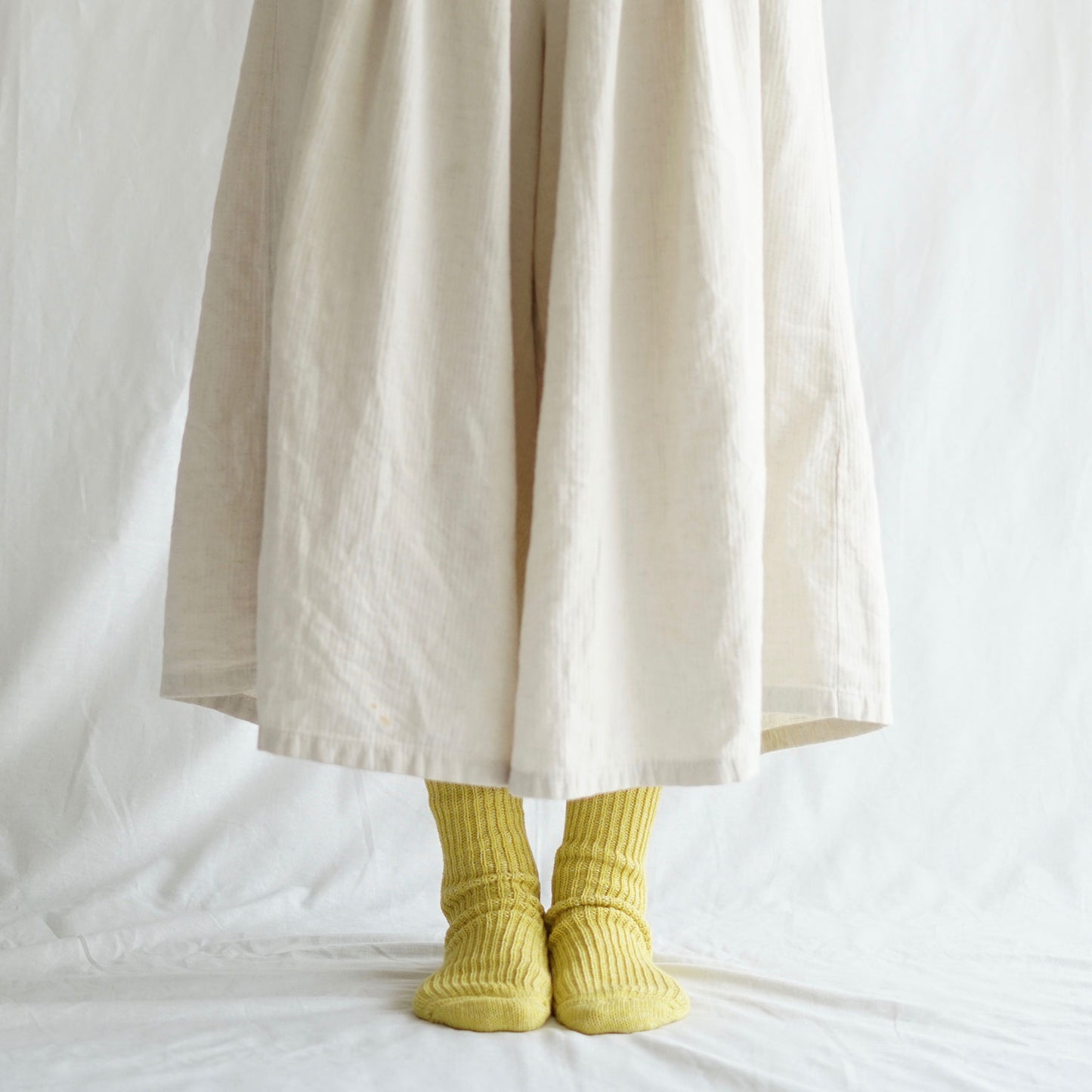NISHIGUCHI KUTSUSHITA ヘンプコットンリブソックス