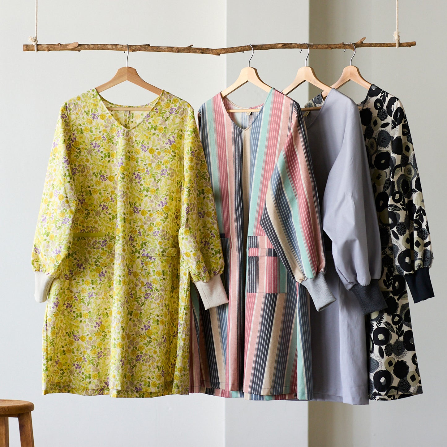 【NUNO TO MONO】割烹着エプロン