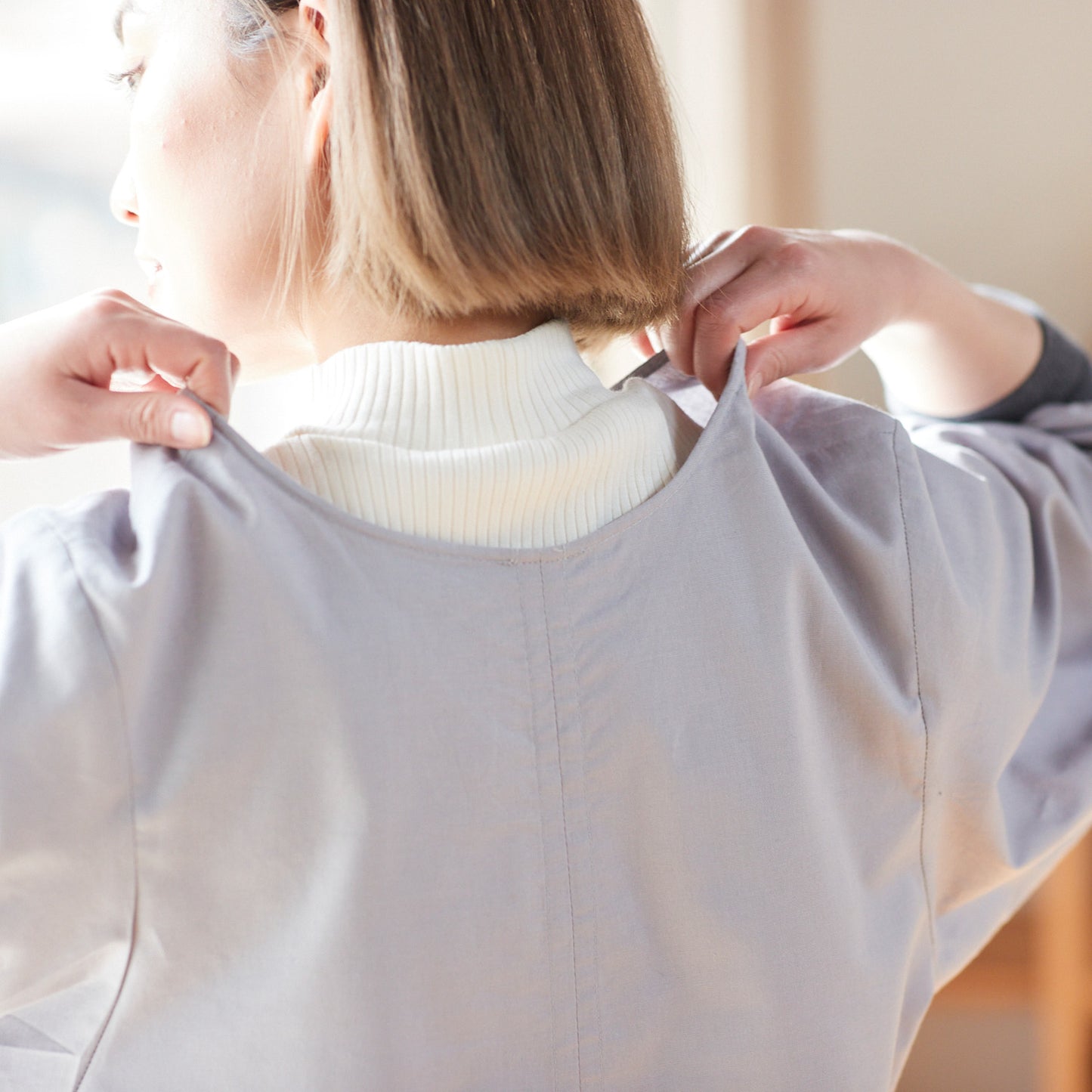 【NUNO TO MONO】割烹着エプロン