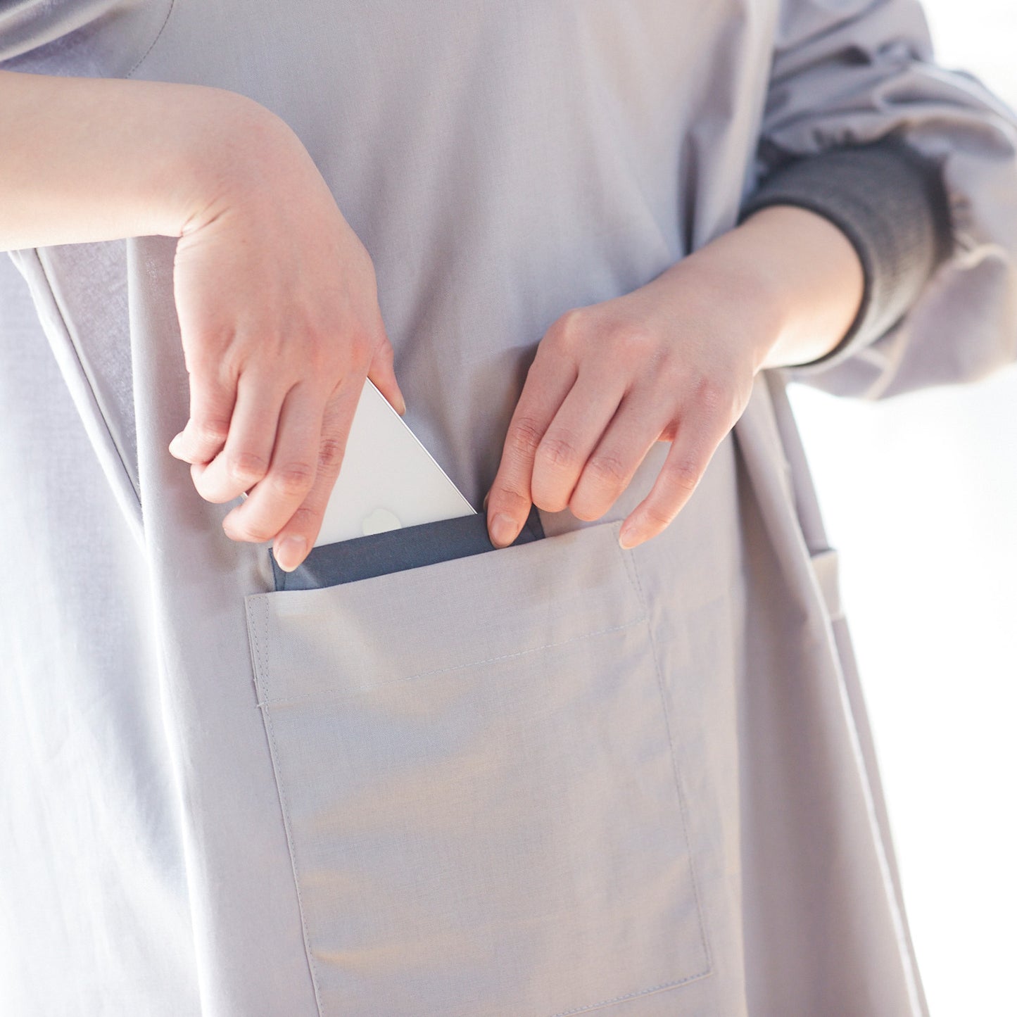 【NUNO TO MONO】割烹着エプロン